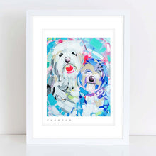 Load image into Gallery viewer, Double Doodles Painting Print - D129
