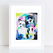 Load image into Gallery viewer, Westie and Cocker Spaniel Painting Print
