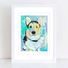 Load image into Gallery viewer, Corgi Painting Print
