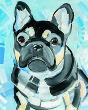 Load image into Gallery viewer, Frenchie French Bulldog Dog Painting Print
