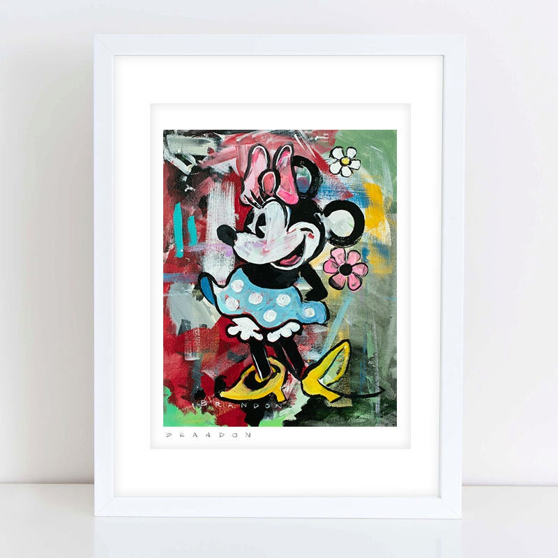 Classic Minnie Mouse | Archival-Quality Print