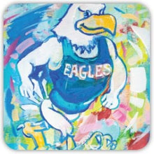 Load image into Gallery viewer, Georgia Southern Eagles Vintage Gus | Water-Resistant Glazed Coasters

