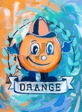 Load image into Gallery viewer, Syracuse University &quot;Vintage Orange&quot; | Original Painting on 12x16 Fredrix Canvas Panel
