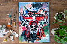 Load image into Gallery viewer, Texas Tech &quot;Vintage Red Raider&quot; | Original Painting on 12x16 Fredrix Canvas Panel
